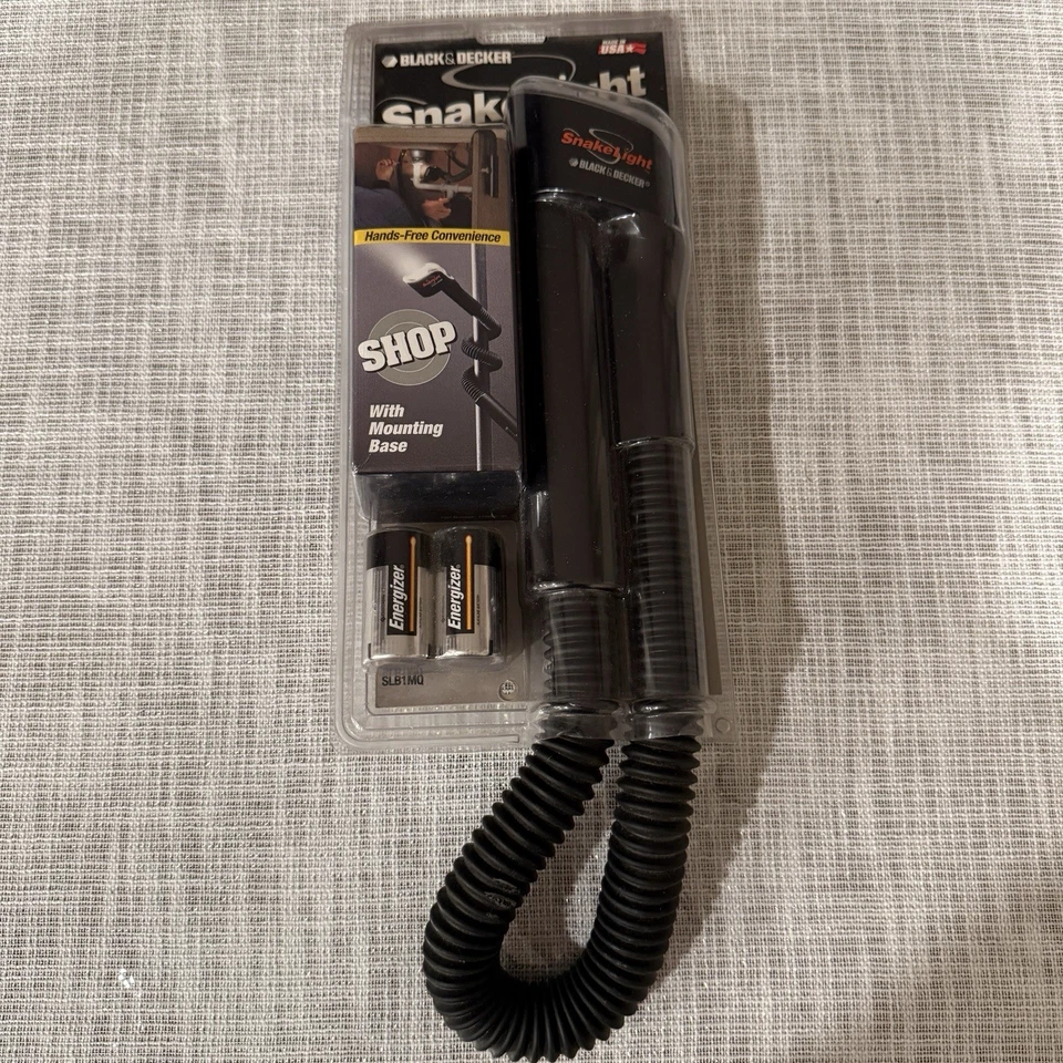 NEW Sealed Original Black & Decker Snake Light FlexibleFlashlight - Image 2 of 4