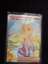 Pokemon Lillys Entschlossenheit SIR Deutsch 184/132 Mega-Entwicklung Near Mint