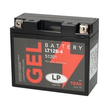 Landport LT12B-4 replaces YT12B-BS Sealed Gel Motorcycle Battery YT12B
