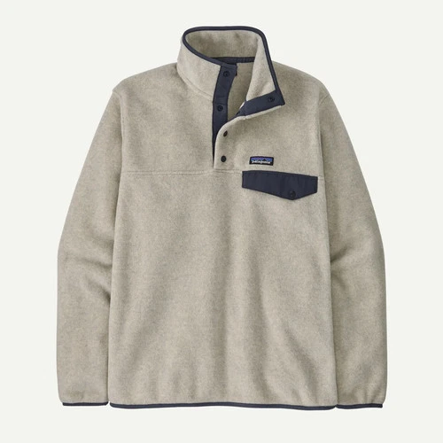 Patagonia Men'sJacket Lightweight Synchilla Snap-T Fleece Pullover FREE SHIPPING - product listing photo
