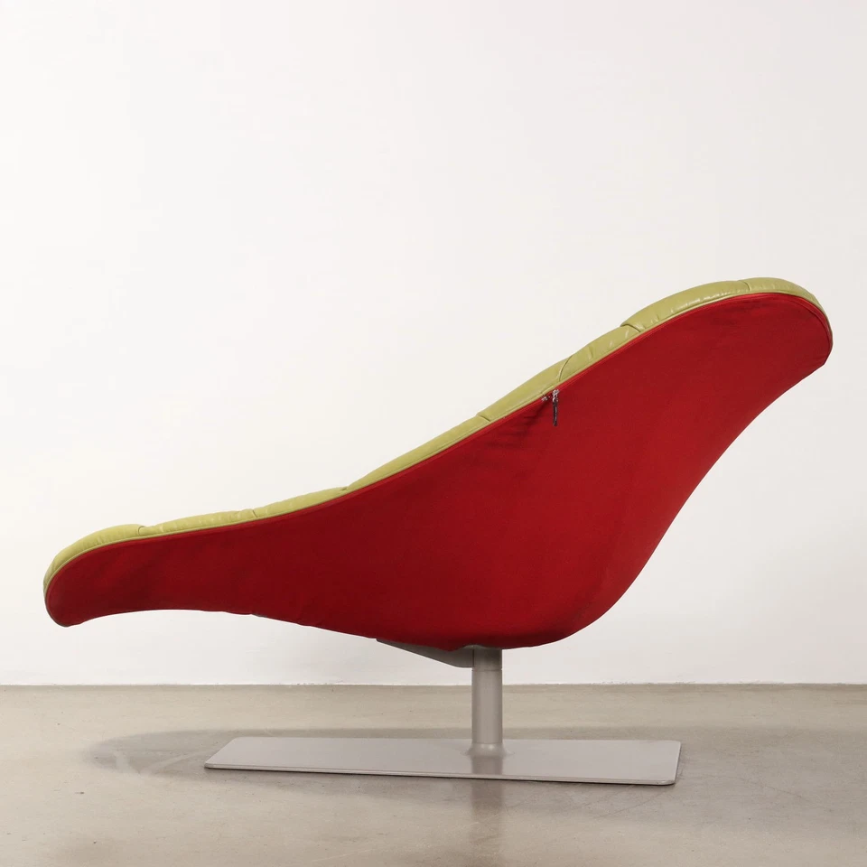 Chaise longue bohemia vintage años 2000 diseño Patricia Urquiola para Moroso Italia Foto 3 de 4