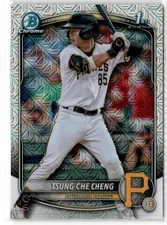 2025 Bowman Chrome Mega 1st Bowman Mojo Tsung-che cheng Pirates #BCP-93