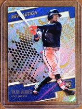 Ozzie Albies 2018 Panini Chronicles - Revolution Rapture #23 Rookie Card RC. rookie card picture