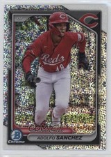 2024 Bowman Draft Chrome Sparkle Refractor /200 Adolfo Sanchez #BDC-119 pe8