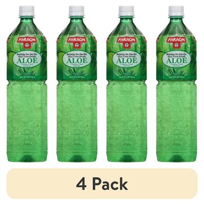 (4 pack) Aloe Vera Original Flavored Drink, 50.7 oz