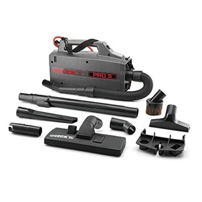 ORECK COMMERCIAL XL Pro 5 Super Compact Canister Bagged Vacuum Cleaner with Atta