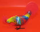 2 Vintage Wind Up Mechanical Birds Feeding Chicken w/ Box Tin Litho Belarus Toy — photo 3
