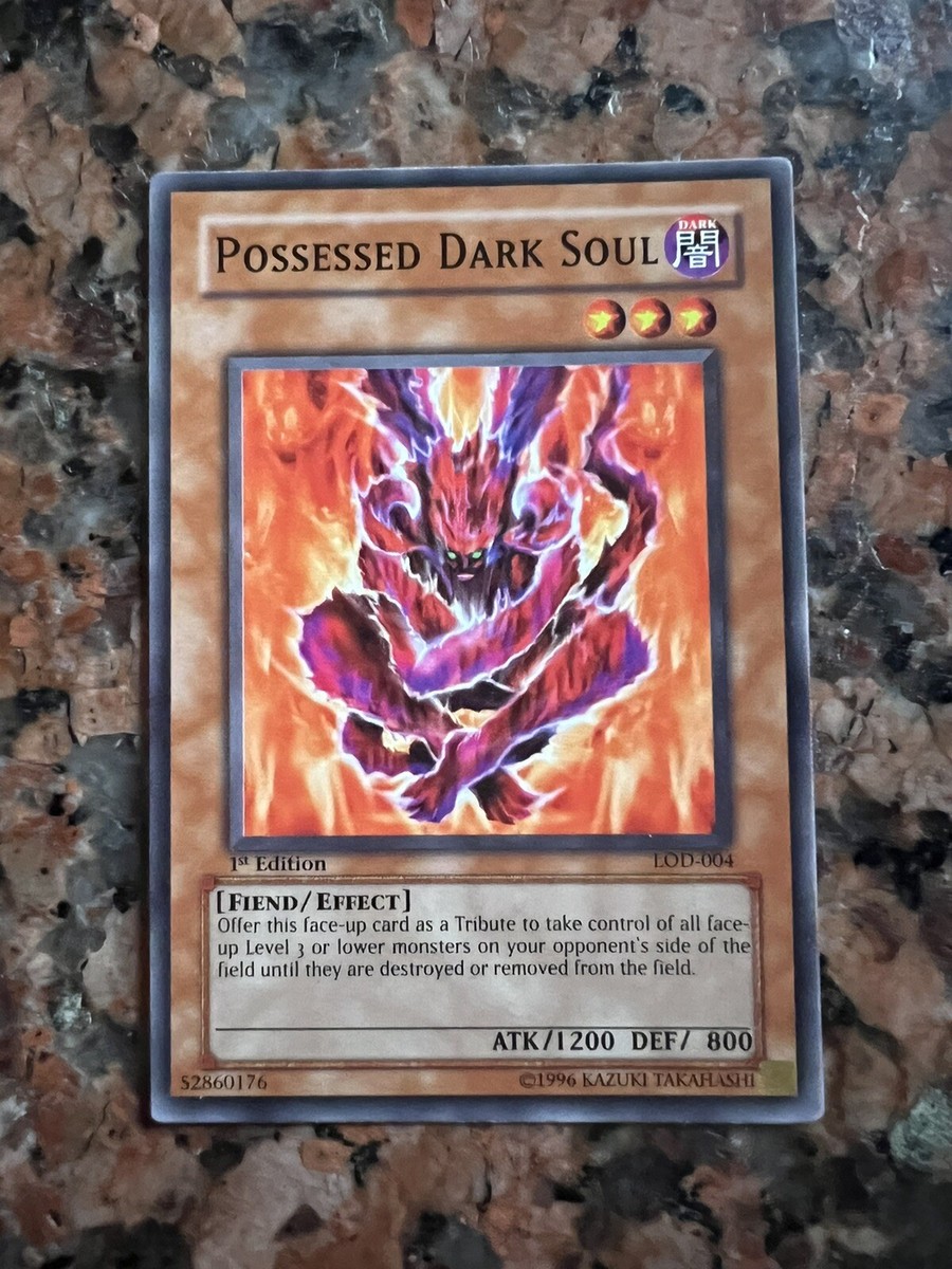 Yu-Gi-Oh! TCG Possessed Dark Soul Legacy of Darkness LOD-004 1st Edition  Common | eBay
