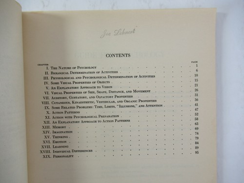 Vintage 1930s Guide for Psychology Workbook by Glenn D Higginson - Picture 3 of 5