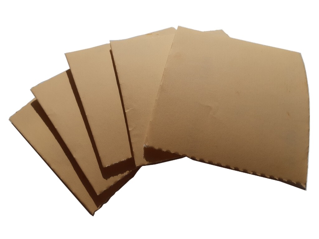 P800 GERKO Soft Schleifpads Rolle 25m 200x Handpads Goldflex