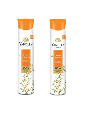 #ad Yardley London Deo Body Spray Of Imperial Sandalwood Pack Of 2 x 150ML 5.07oz $29.29