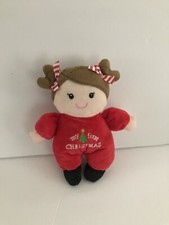 My First Christmas Baby Doll Stuffed Plush 8 Doll