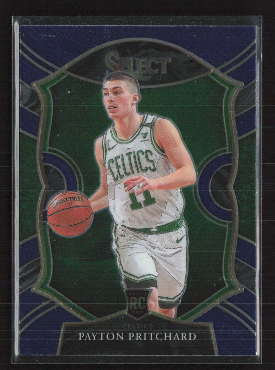 2020-21 Panini Select #86 Payton Pritchard Blue Boston Celtics (V)