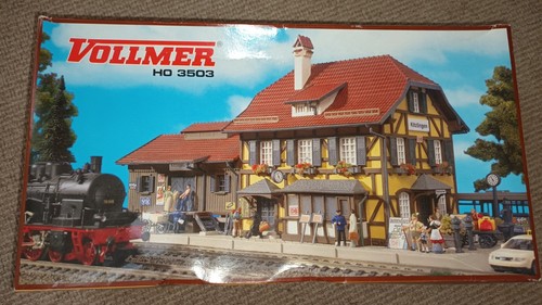 Vollmer ho 3503 estación alemana 'kitzlingen' estación kit plástico 340x135x150mm | Zustand: New