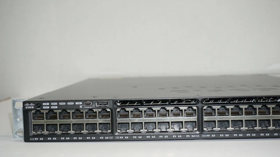 Cisco C1-WS3650-48FS/K9 Cisco one Catalyst 3650 Full POE 4x1G uplink - Image 4 of 4