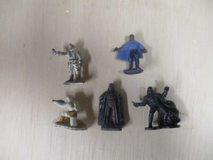 lot of 5 1982 LFL STAR WARS MINIATURES