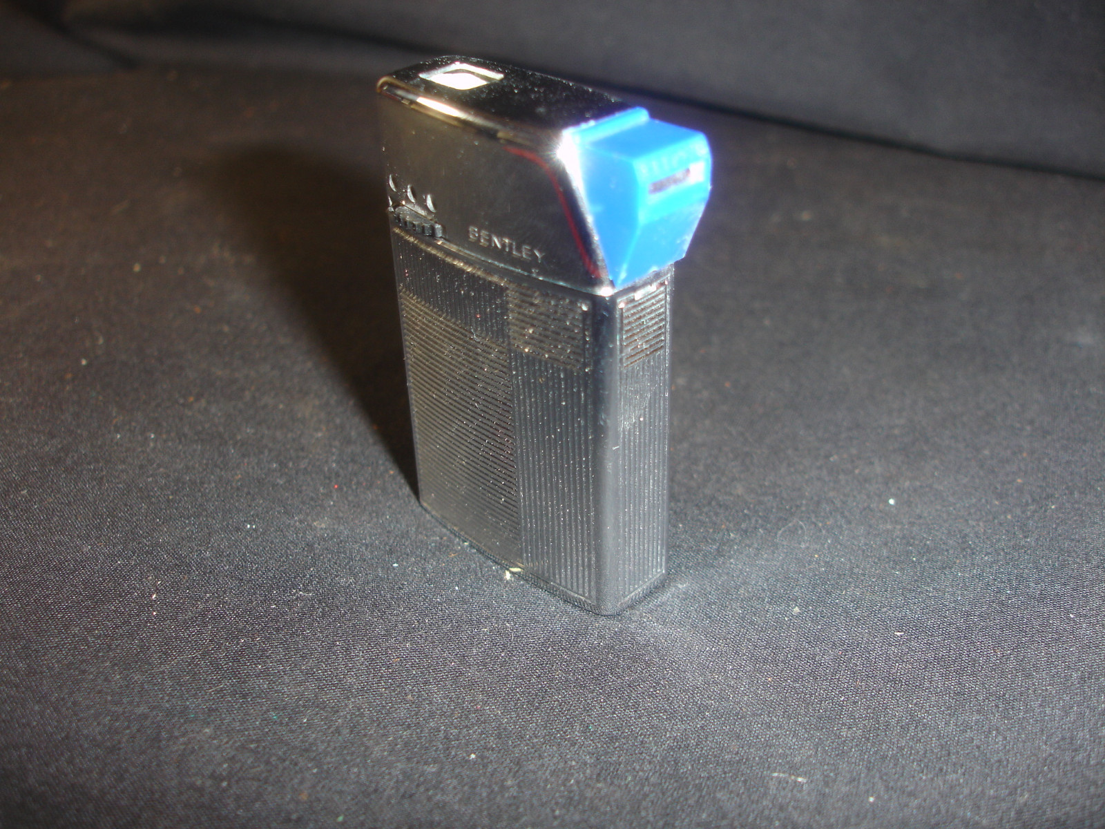 Bentley Flick 1450 Butane Cigarette Lighter W/Box & Lighter Refill W