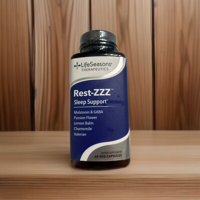 LifeSeasons Rest-ZZZ - Powerful Sleep Support - Fall Asleep  Exp/10/2025