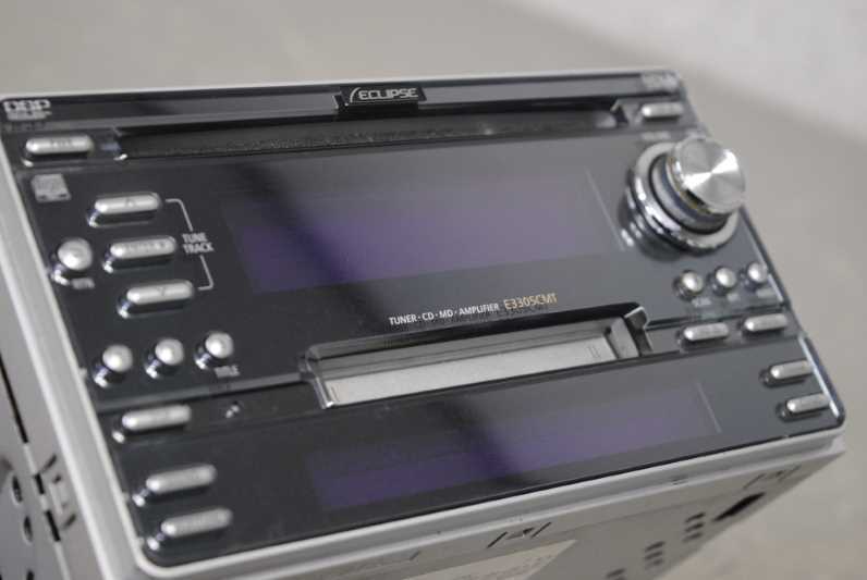 【希少】イクリプス　E5503CMT 2DINハイエンドCD/MDチューナー 希少】イクリプス E5503CMT 2DINハイエンドCD/MDチューナー 希少