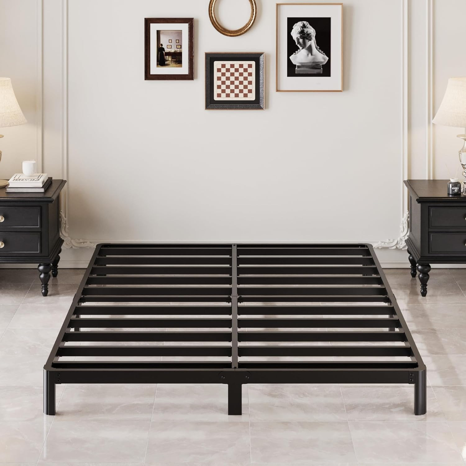 With Rounded Corner Legs, 2000 Lbs Heavy Duty Metal Q