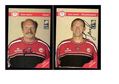 Autogrammkartensatz Fortuna Köln 1999-00 11 Karten Original Sign(2784)