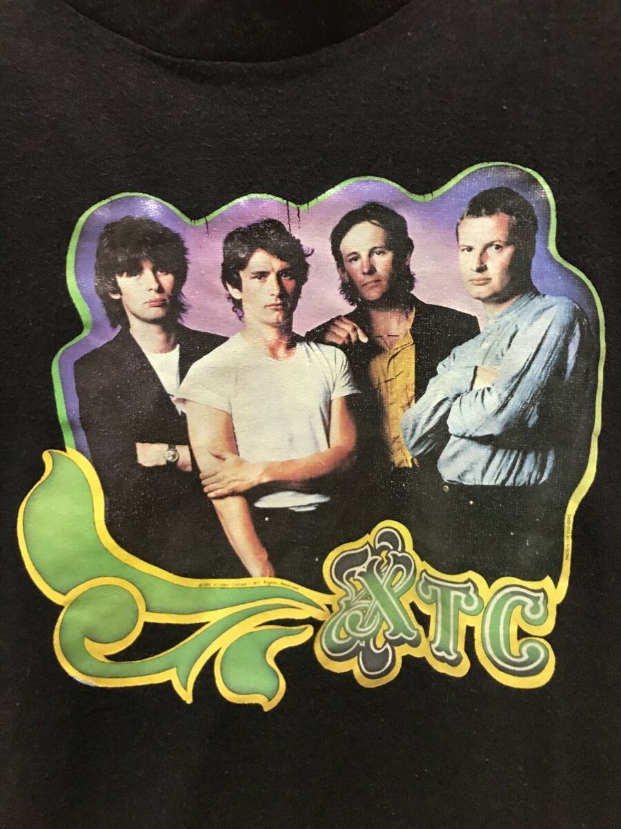 Vintage XTC 1980 T-Shirt - Black Sea - New WAVEY RARE | eBay Vintage XTC 1980 T-Shirt - Black Sea - New WAVEY RARE | eBay