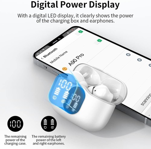 SoundMates Wireless Earbuds Bluetooth 5.0 Headphones - Picture 8 of 9