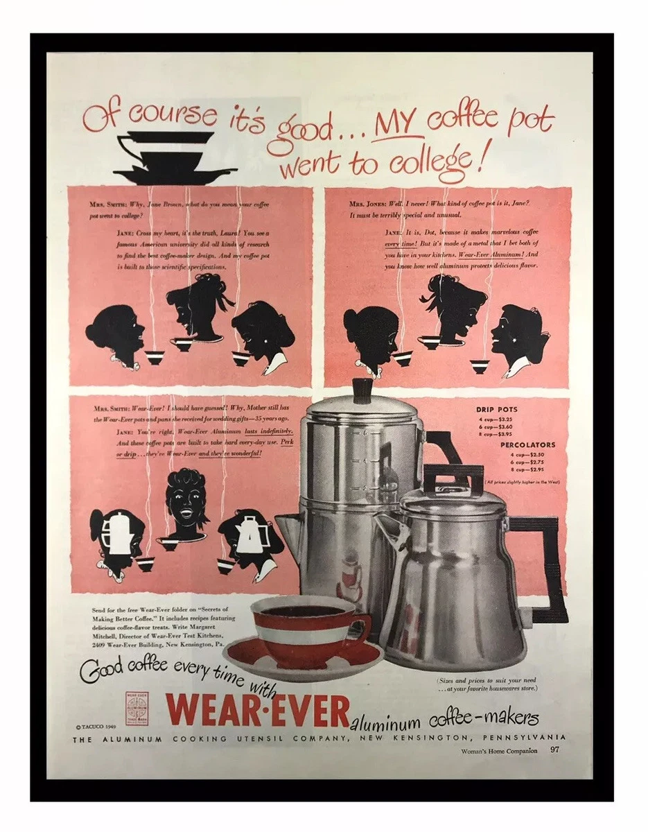 Antique Coffee Pots Poster