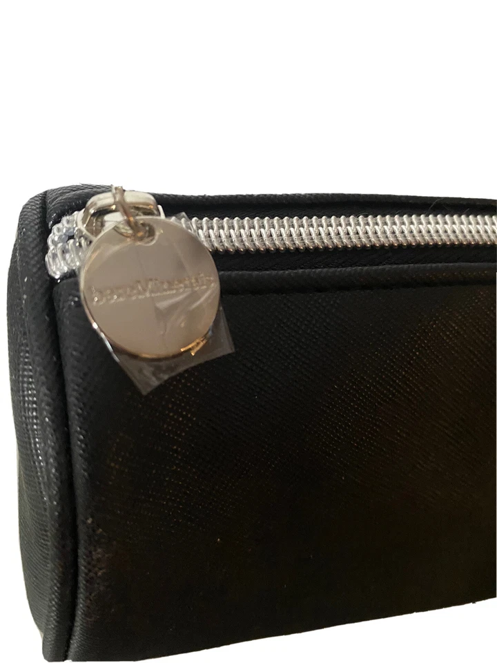 BARE MINERALS BAREPRO Maquillaje Cosmético Estuche Suave Negro Bolsa de Viaje Cremallera Nuevo Foto 4 de 4