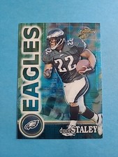 DUCE STALEY 2000 TOPPS FINEST FOOTBALL CARD # 125 I1455