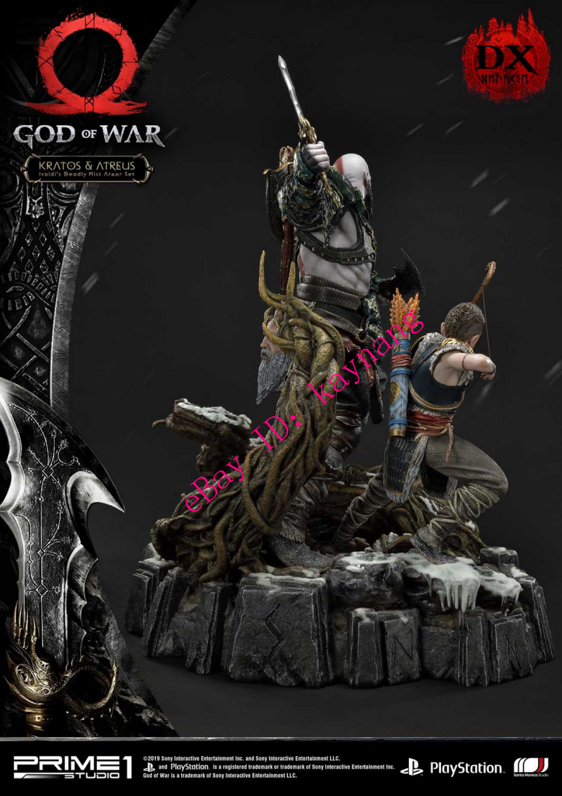 Prime 1 Studio UPMGOW-02DX God of War Kratos & Atreus Model