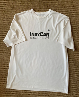 VINTAGE 90'S NIKE INDY CAR SERIES DRI-FIT TSHIRT XL INDYCAR