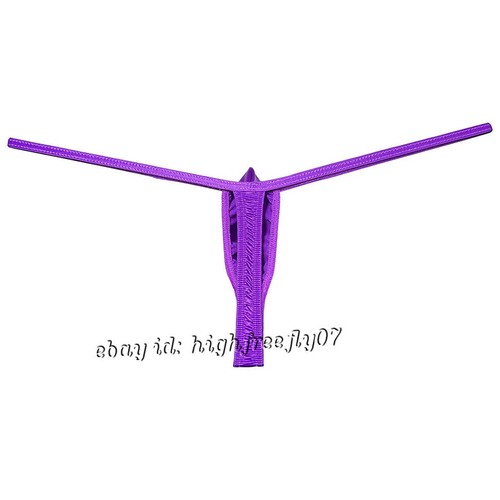 Men's Low-rise Jockstrap Wet Look T-back G-string Underwear Push Up Pouch Thong - Picture 30 of 51