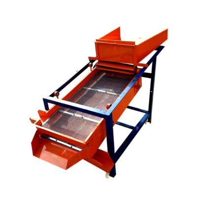 Linear Vibrating Sorting Sieve Machine/Grain Sifter ScreenMachine ...