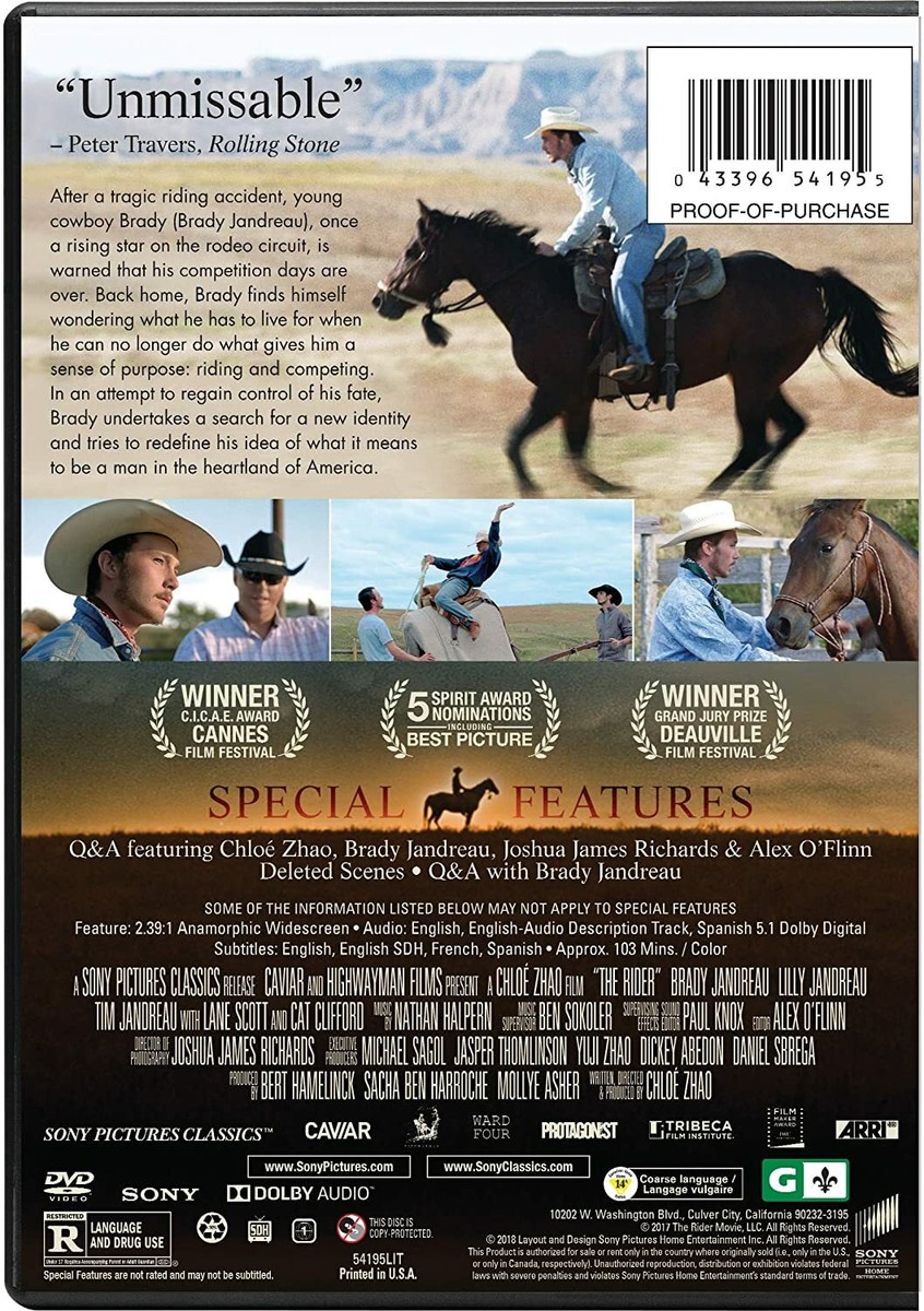 その他 The Rider [DVD] Amazon.com: The Rider : Brady Jandreau, Lilly Jandreau, Tim