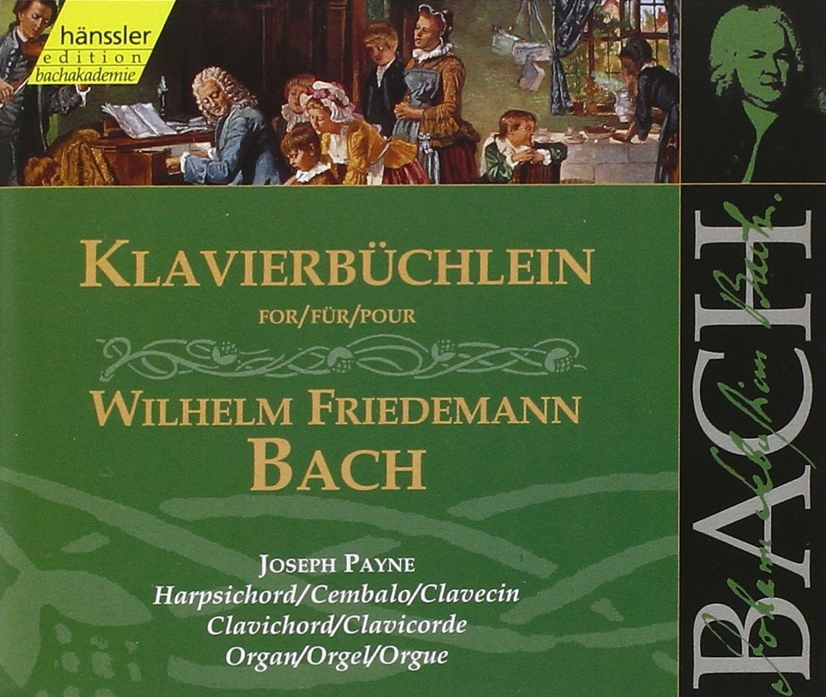 Bach Edition Vol.137 Klavierbüchlein for Wilhelm Friedemann PAYNE