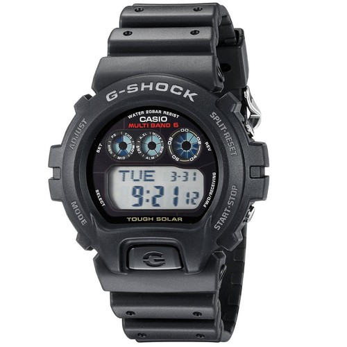 used casio mens gw-6900-1v g-shock tough solar digital sport