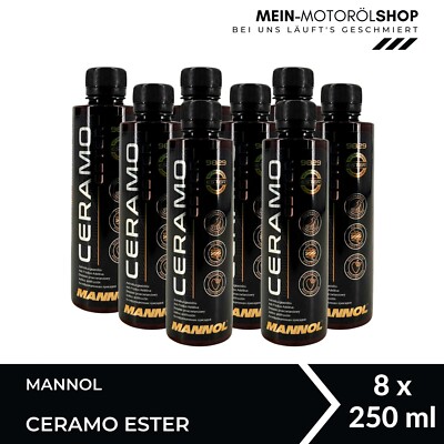 Mannol MN9829 Ceramo Ester Verschleißschutz Motorschutz Additiv 8x250 ML
