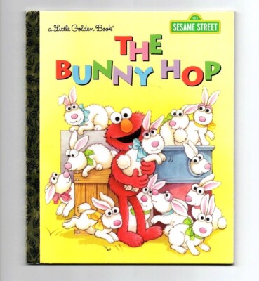 A Little Golden Book Sesame Street The Bunny Hop 1997 NEW 
