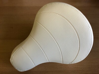Kreidler Sattel in creme für Mofa / Moped Komfort Sitz MF MP Flory Old Scool Neu
