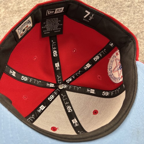 Montreal Expos All Star Game Side Patch Red New Era 59Fifty 7 1/2 NEW! Hat Club - Picture 8 of 8