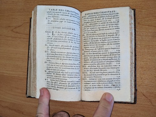 libro antico - M. Arn. Di Andilly-Storia degli ebrei - volume 3-1673 - Foto 8 di 13