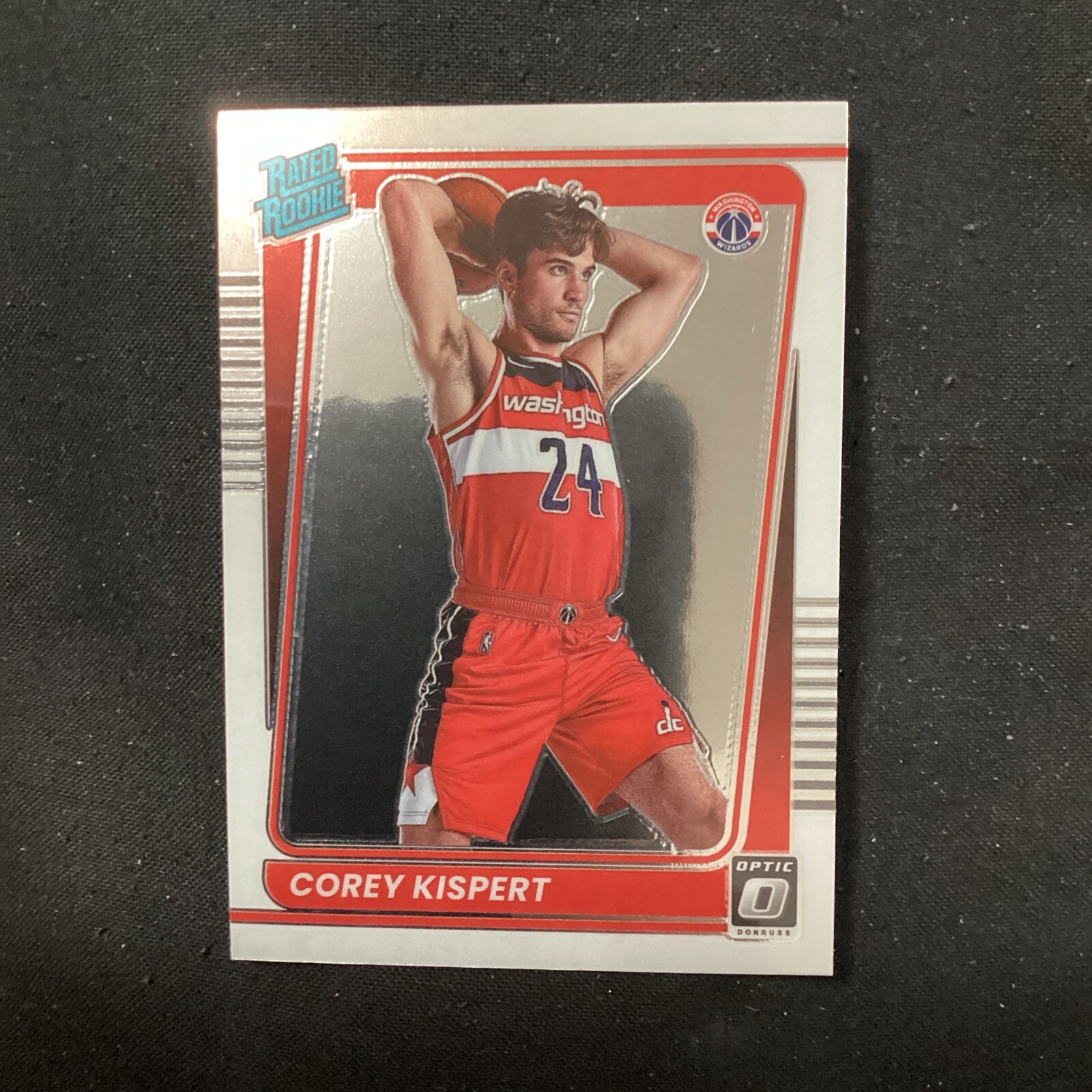 2021-22 Donruss Optic Corey Kispert #183 Rookie Washington Wizards         17