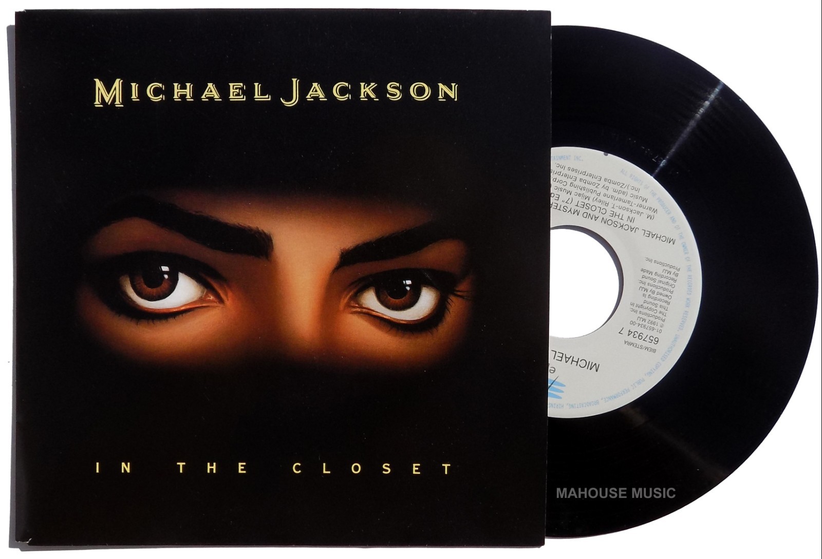 MICHAEL JACKSON  7" In The Closet DUTCH DIFFERENT Sleeve MINT / UNPLAYED ! Rare