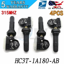 HC3T-1A180-AB (4) TPMS Tire Pressure Monitoring Sensor For Ford Fusion Lincoln