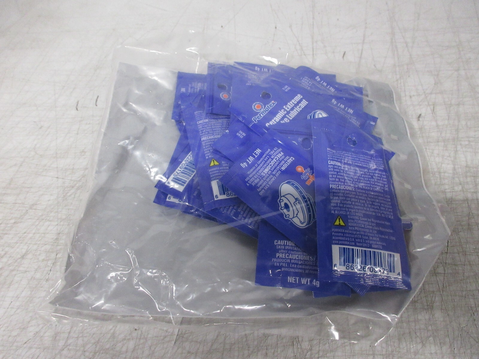 Lot of 24 Permatex 09973 Ceramic Extreme Brake Parts Lubricant - 4G Pouch NEW!!!