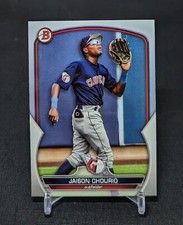 Jaison Chourio Prospect Rookie Card 2023 Bowman Base #BP-83 Cleveland Guardians 