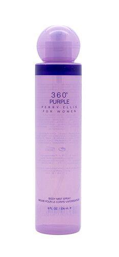 360 Purple by Perry Ellis 8 oz Body Mist Spray Perfume for Women Brand New