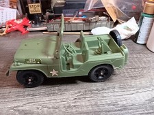 U.S. Army 8" Plastic Jeep w/ Spare Wheel