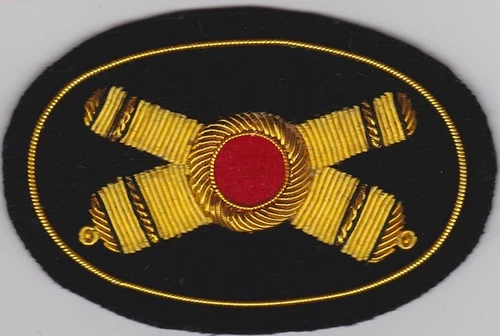 Civil War Kepi Hat Insignia - Artillery Officer's Small
